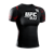 UFC BJJ Women’s Short Sleeve Rash Guard - Black/Red