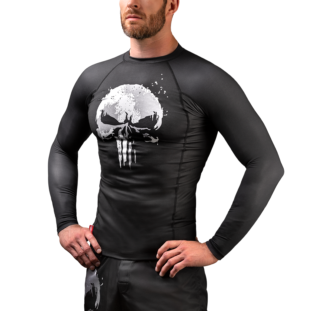 Marvel's The Punisher Long Sleeve Rash Guard
